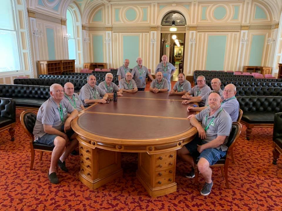 Oxenford Men's Shed Visit Parliament House